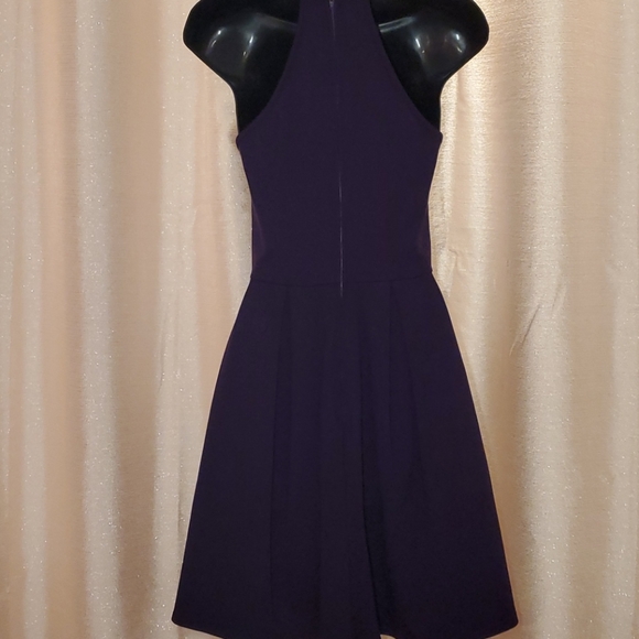 NWT. Charlotte Russe Purple Dress. - Picture 3 of 6